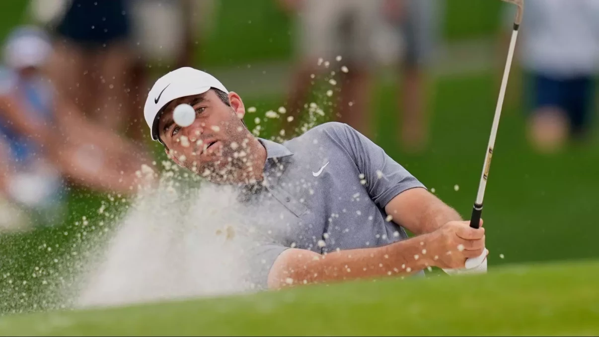 Vegas clings to PGA Championship lead with Scheffler and Fitzpatrick in hot pursuit