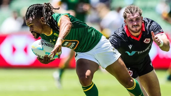 HSBC SVNS: Two from two for Blitzboks on day one in Singapore