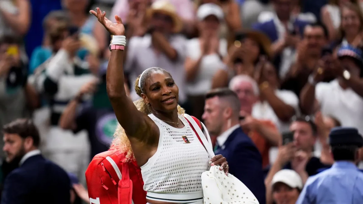 Serena Williams' knee injury may prevent her from playing Wimbledon doubles Serena Williams' knee injury may prevent her from playing Wimbledon doubles