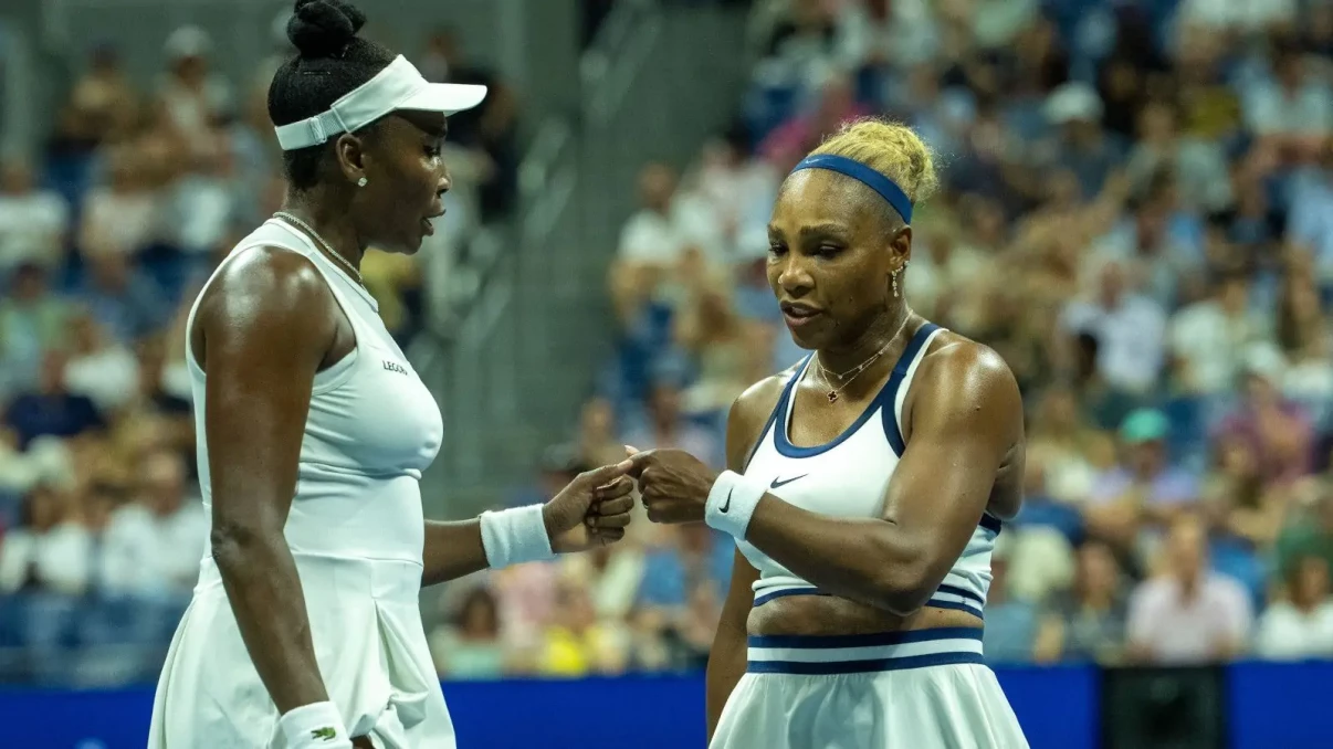 Serena and Venus Williams suffer heartbreaking US Open doubles exit Serena and Venus Williams suffer heartbreaking US Open doubles exit