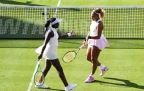 Serena Williams dazzles at Queen's in spectacular return to the court