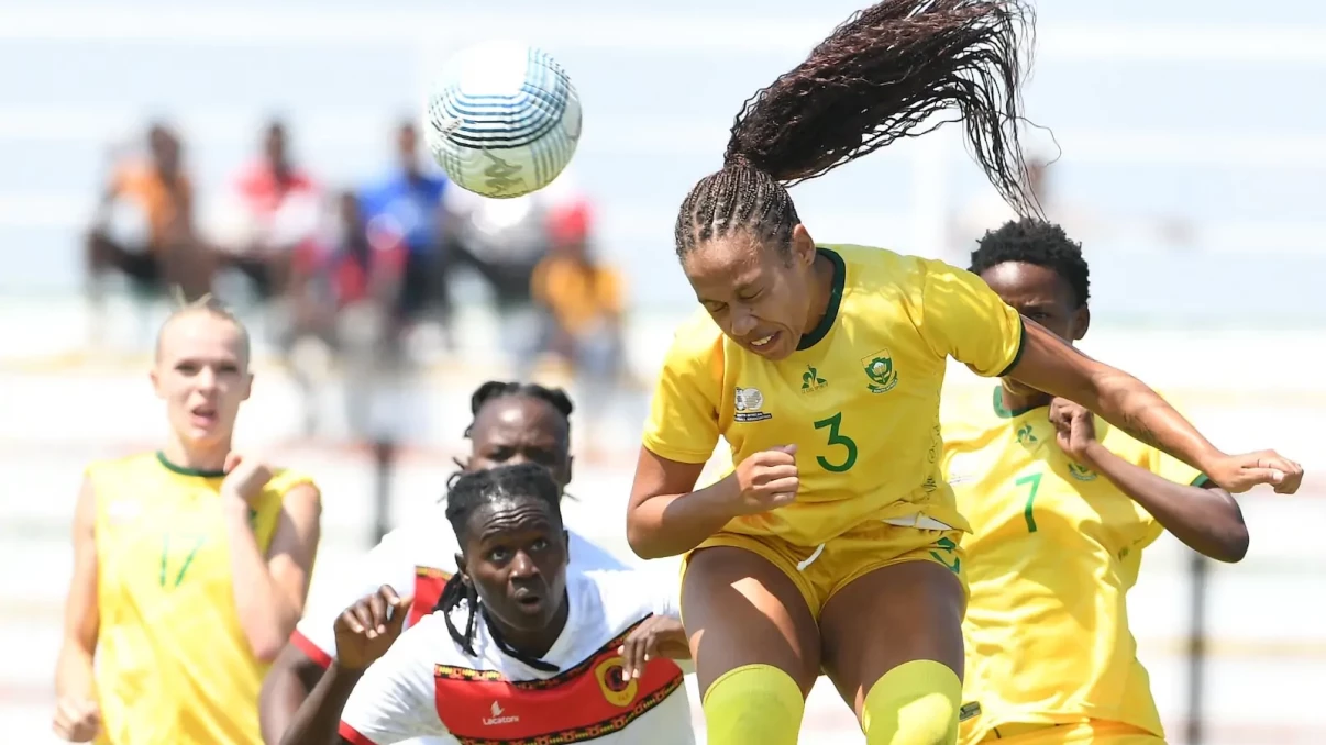 Banyana defender on training with experienced players ahead of COSAFA Final Banyana defender on training with experienced players ahead of COSAFA Final
