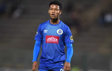 SuperSport United winger Shandre Campbell