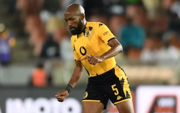 Sibongiseni Mthethwa of Kaizer Chiefs during the DStv Premiership match between Kaizer Chiefs and SuperSport United at Peter Mokaba Stadium on April 27, 2024 in Polokwane, South Africa.