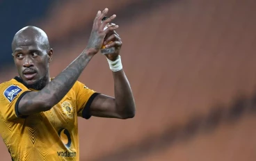 Sifiso Hlanti of Kazier Chiefs during the DStv Premiership match between Kazier Chiefs and TS Galaxy at FNB Stadium on October 19, 2022 in Johannesburg, South Africa.