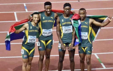 Mens 4x400m with the closing event of the World Athletics U20 Championships Lima 24