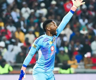 Orlando Pirates goalkeeper Sipho Chaine