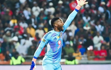 Orlando Pirates goalkeeper Sipho Chaine