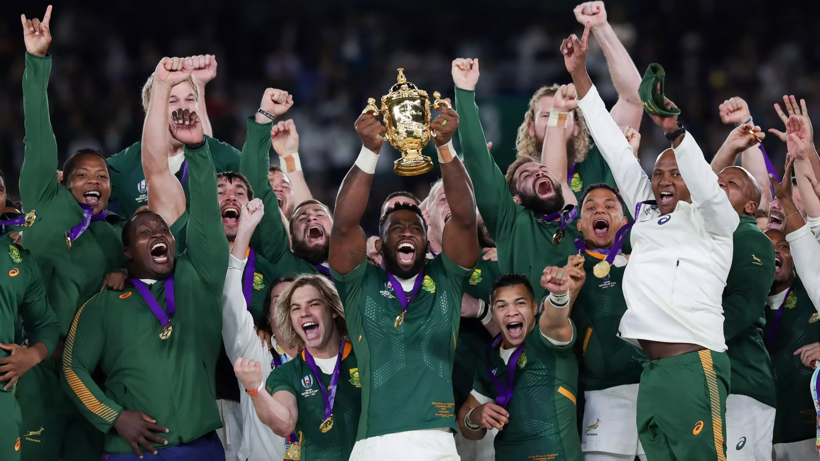 The best Springbok Rugby World Cup squads rated by tries scored | rugby