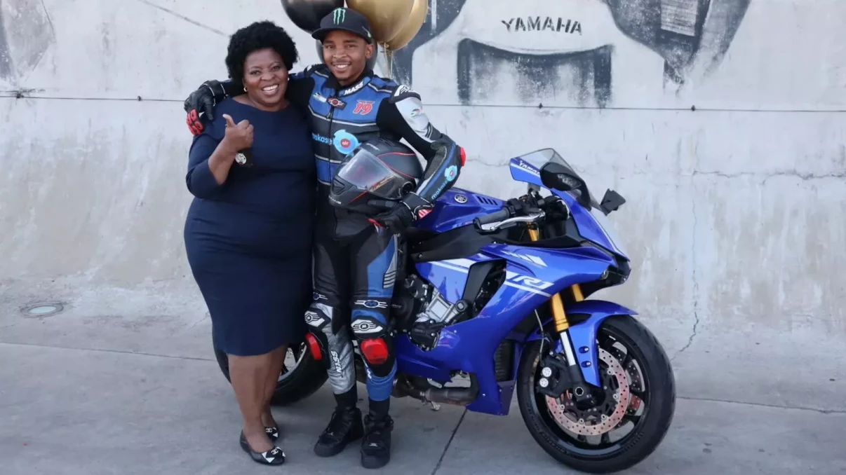 Siyabonga Tshabalala targets podium finish at 2024 national motorcycle racing series