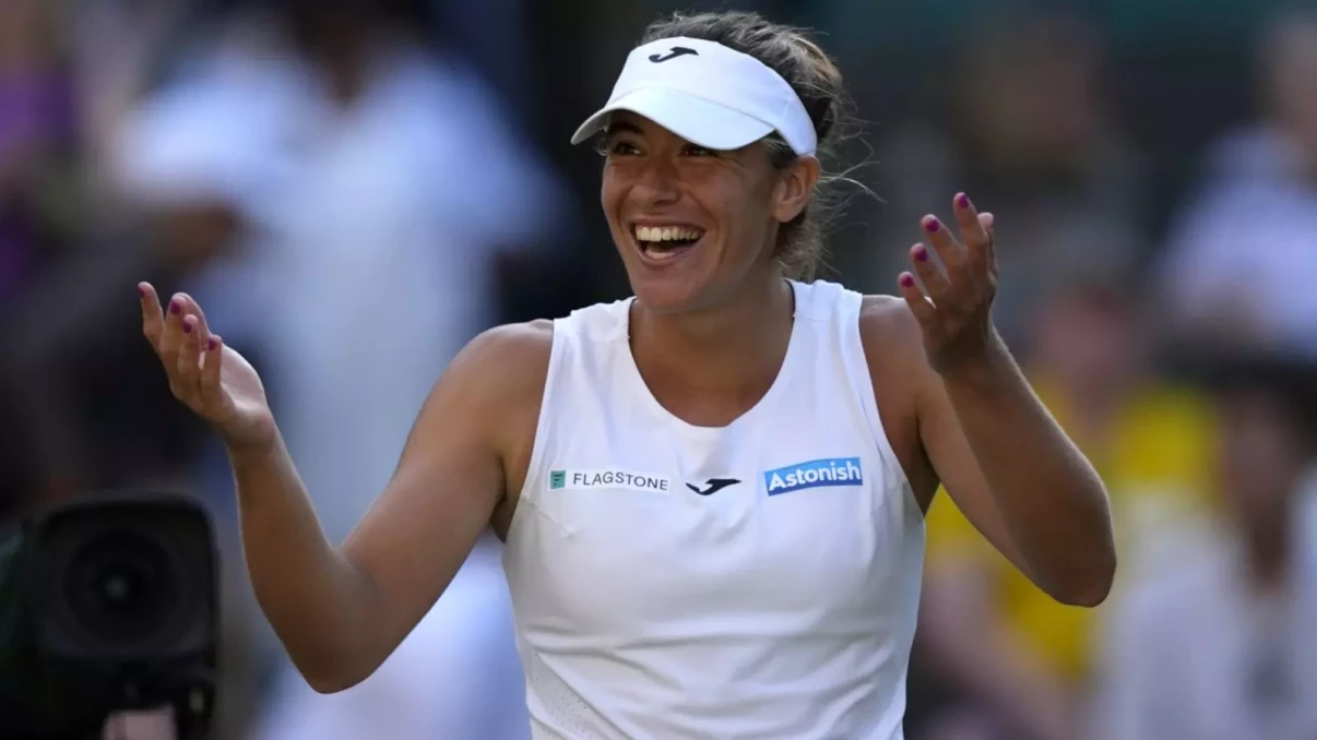 'Lucky loser' Solana Sierra continues historic run at Wimbledon