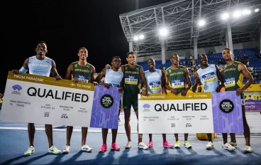 South Africa's 4x400m relay team alongside Botswana following 2024 Olympic qualification