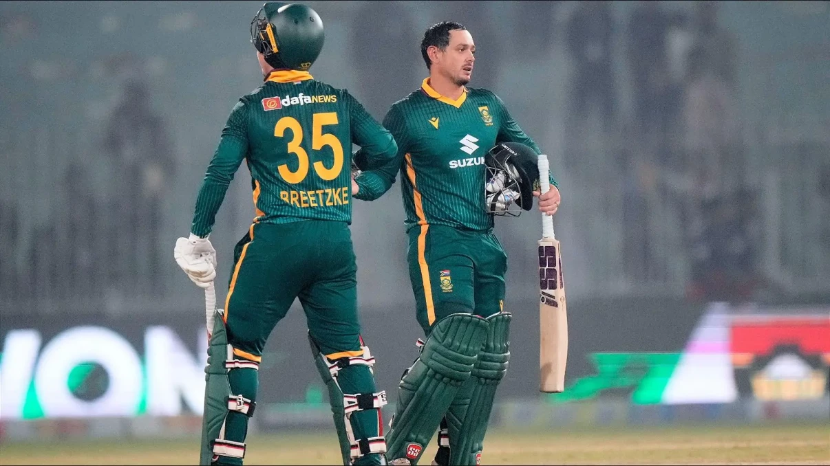 Quinton de Kock masterclass powers South Africa to ODI series leveller in Faisalabad Quinton de Kock masterclass powers South Africa to ODI series leveller in Faisalabad