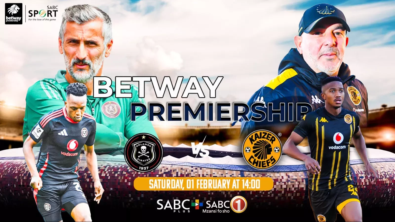 Soweto Derby How to watch Orlando Pirates vs Kaizer Chiefs this