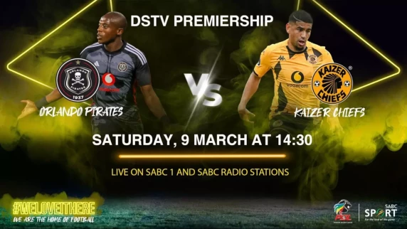 How can I watch Orlando Pirates v Kaizer Chiefs in this weekend's Soweto Derby?