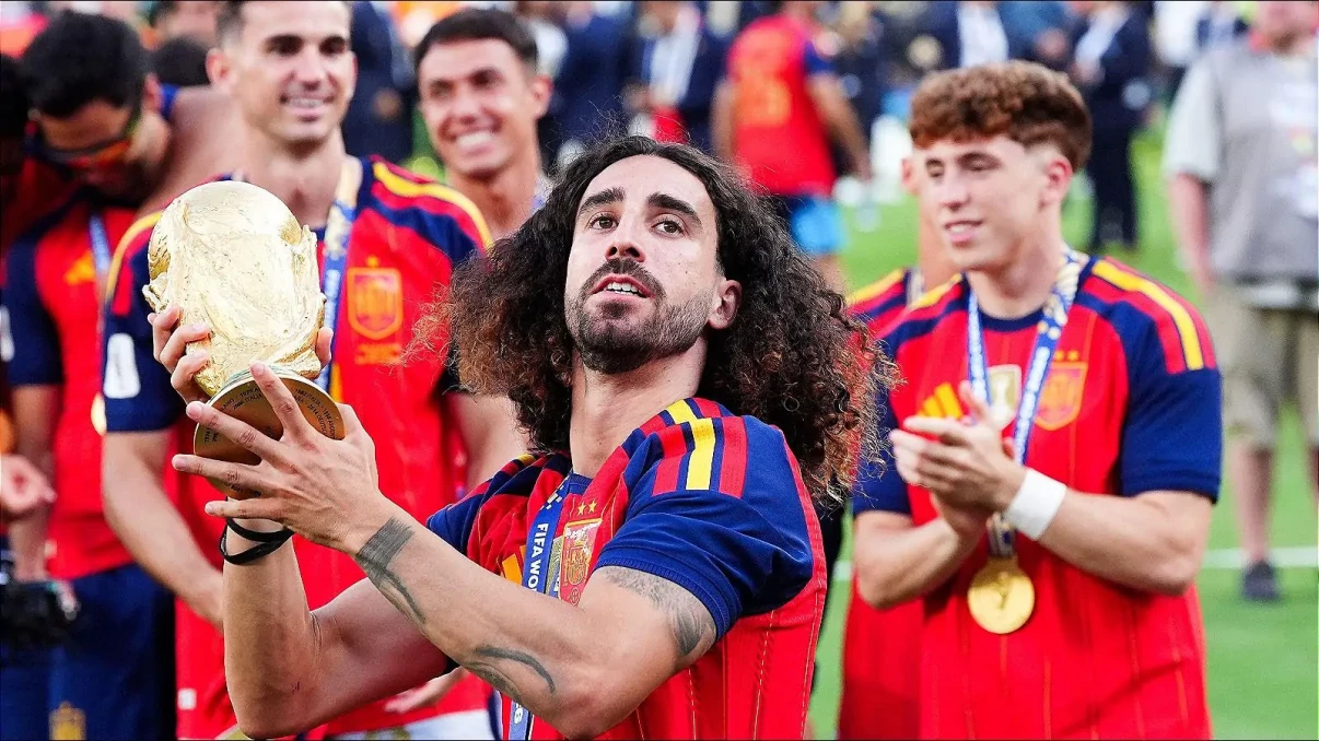 Cucurella praises Spain's defensive strength as FIFA World Cup triumph sparks celebrations Cucurella praises Spain's defensive strength as FIFA World Cup triumph sparks celebrations