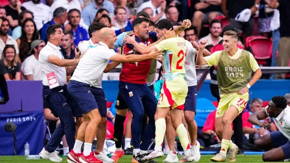 Spain beat France in eight-goal thriller to claim Olympic men's football gold