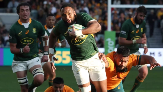 Springbok centre Lukhanyo Am nominated for World Rugby Player of the Year
