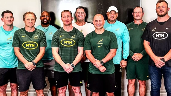 New Springbok coaching team assembles for first time since World Cup triumph