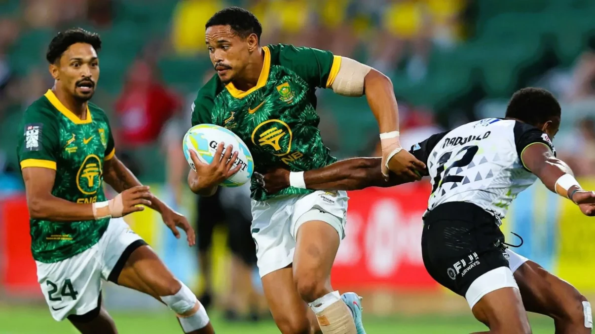 Blitzboks book semifinal place in Perth after two victories on opening day Blitzboks book semifinal place in Perth after two victories on opening day