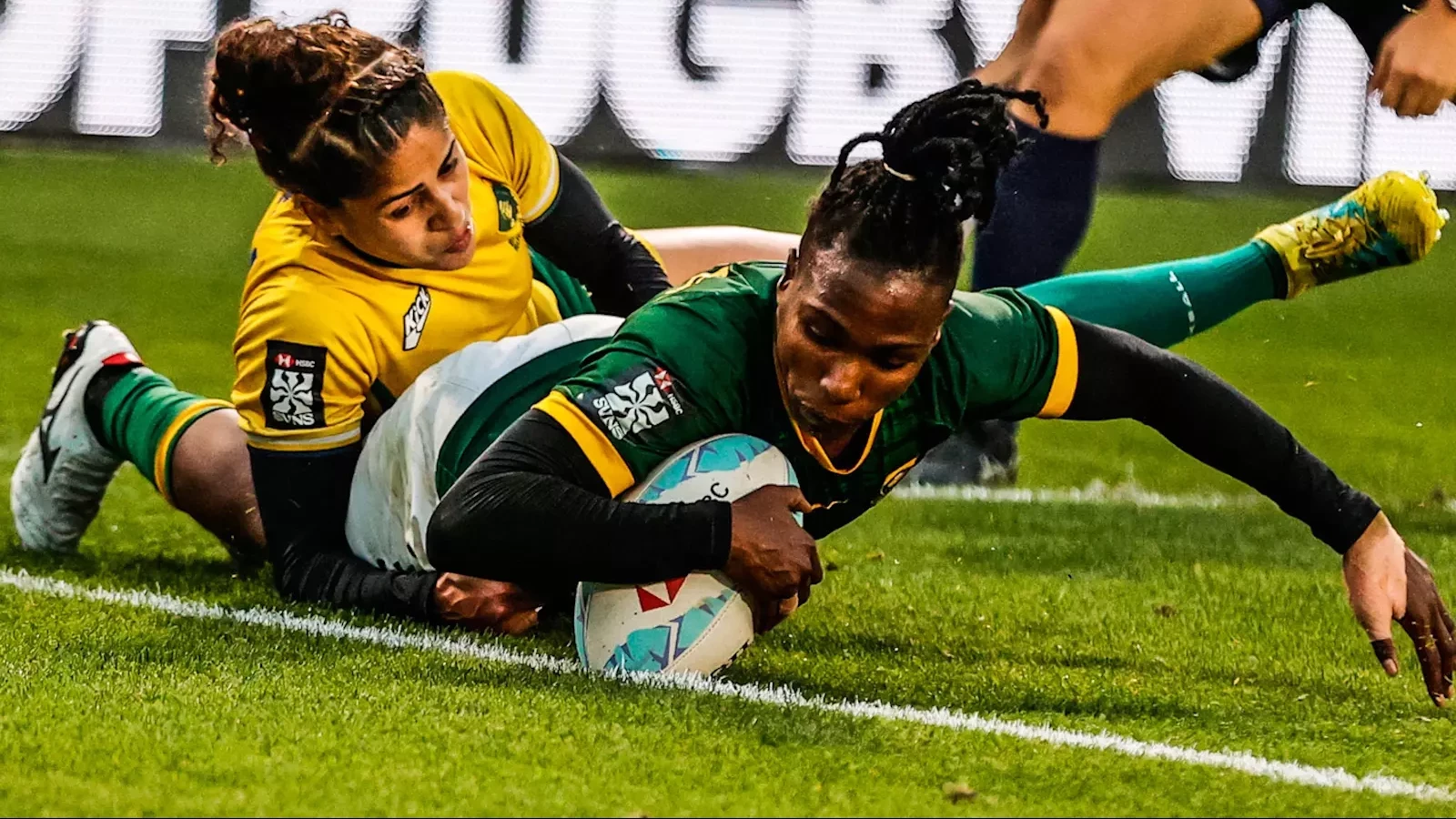 Women Rugby Sevens Ruck Bok Women's Sevens book LA quarter-final spot | rugby