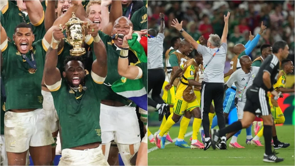 United in triumph: Springboks praise Bafana after historic World Cup qualification