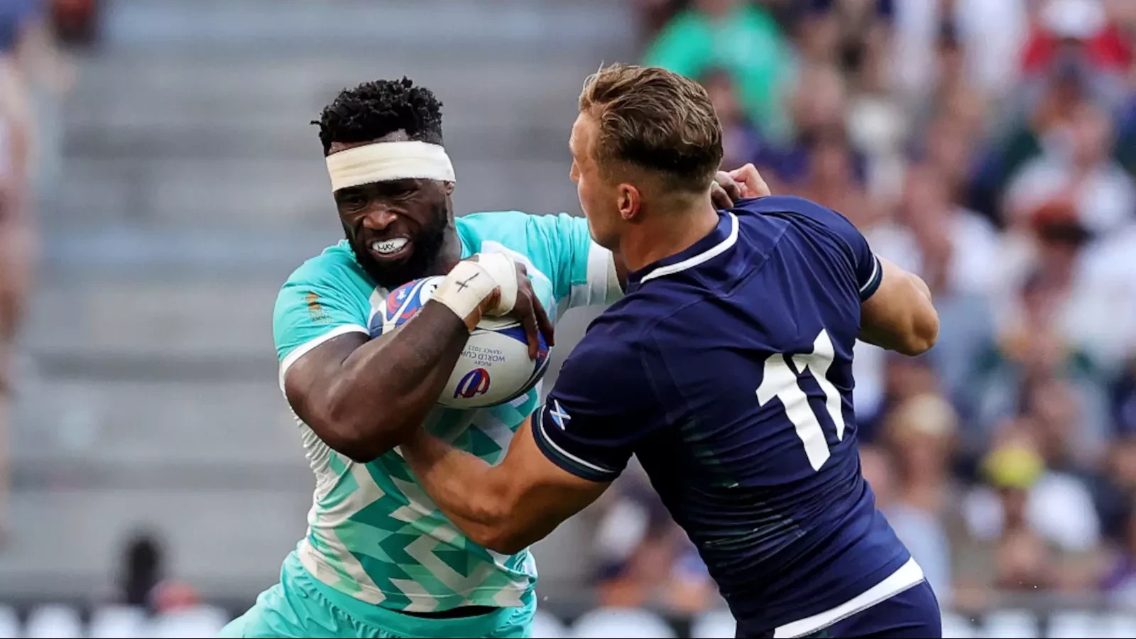 Springboks strangle Scotland in their Rugby World Cup opener rugby