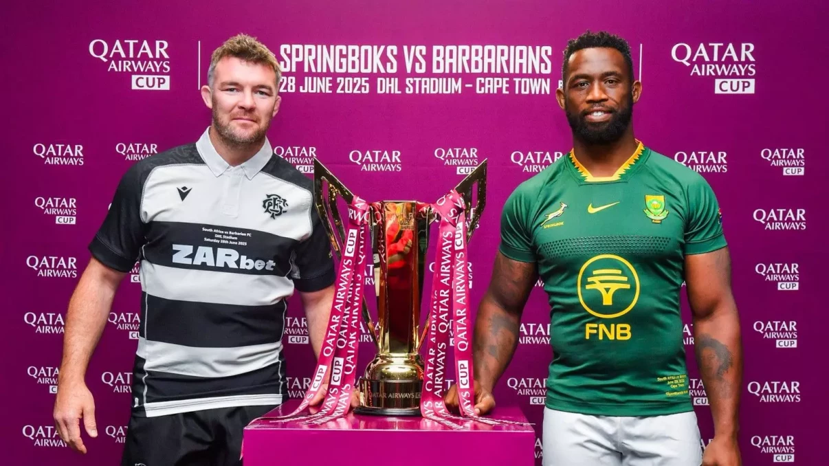 Barbarians name strong team to face Springboks as O'Mahony and Healy bow out