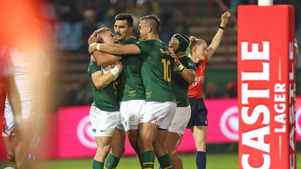 Springboks weather second-half storm to see off spirited Italy at Loftus