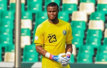 Nigeria goalkeeper Stanley Nwabili