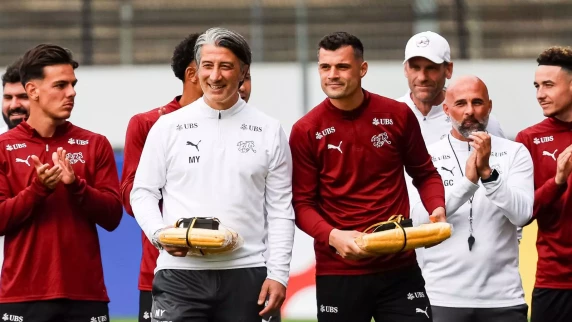 Granit Xhaka dismisses talk of rift in Switzerland camp ahead of Hungary opener