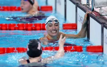 Team SA swimmer Tatjana Smith during Olympic Games