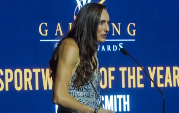 Tatjana Smith (Sportwoman of the Year) during the 2024 Gauteng Sport Awards at UJ Kingsway Campus Auditorium on November 24, 2024 in Johannesburg, South Africa.