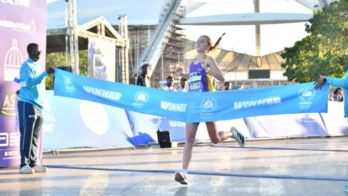 Taylor Kavanagh marks her comeback with a win at the Durban International