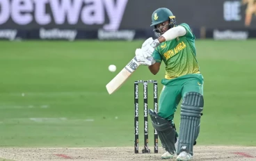 Temba Bavuma of South Africa during the 1st Betway ODI match between South Africa and Netherlands at Willowmoore Park on March 31, 2023 in Benoni, South Africa.