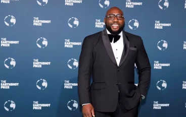 Tendai Mtawarira the Beast at the Earthshot Prize Awards Ceremony at The Earthshot Prize Dome on November 06, 2024 in Cape Town, South Africa. The Earthshot Prize is a global environmental aw