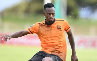 Thabang Matuludi of Polokwane City during the Betway Premiership match between Polokwane City and Sekhukhune United at Old Peter Mokaba Stadium on January 05, 2025 in Polokwane, South Africa.