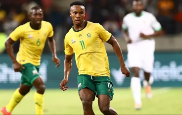 Bafana Bafana midfielder Themba Zwane