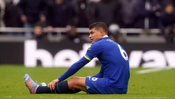 Chelsea defender Thiago Silva side-lined with injury following Tottenham loss