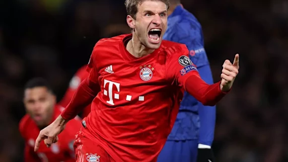 Bayern Munich's Thomas Muller confident ahead of PSG clash