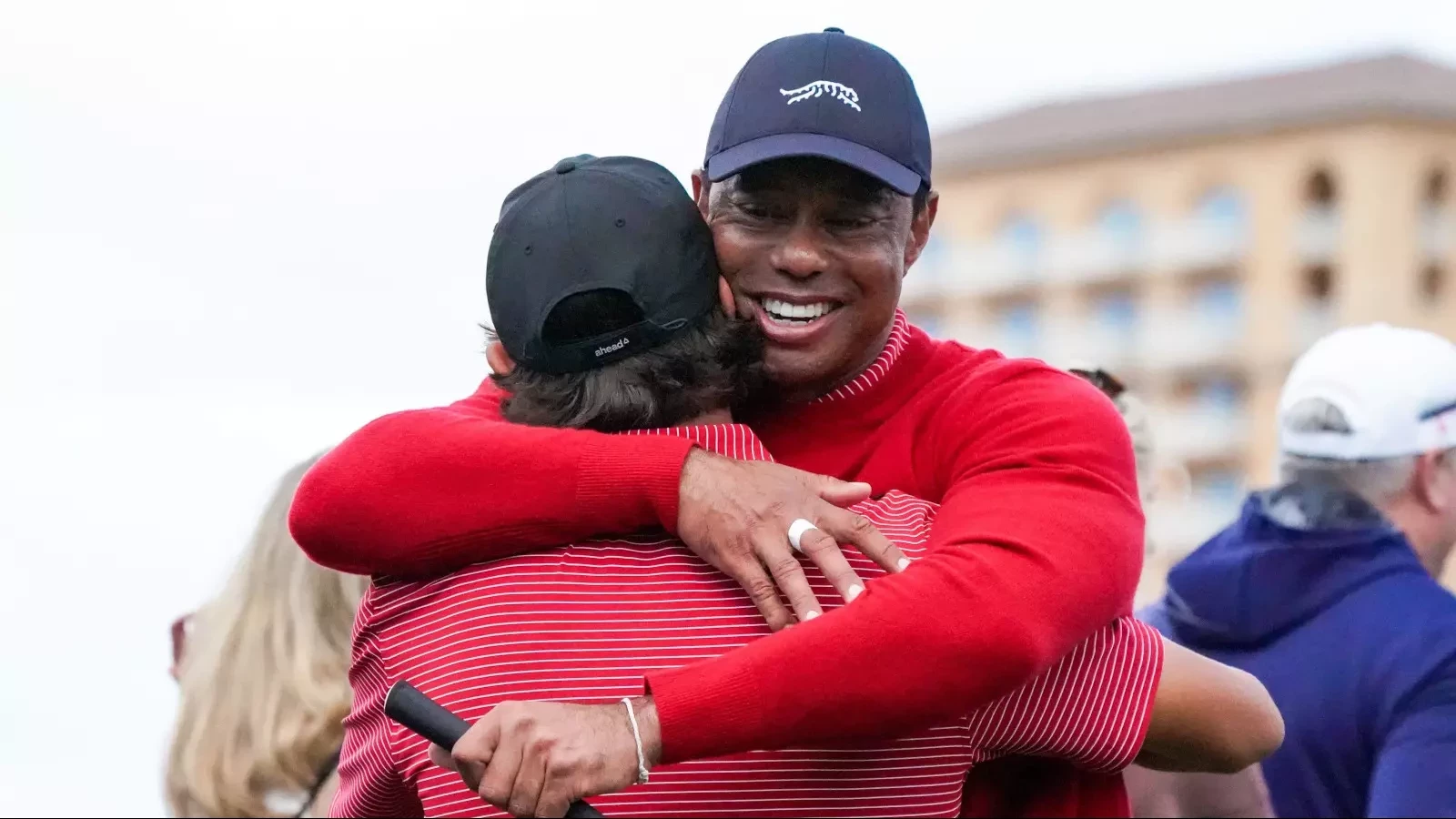 Langer family pips Tiger and Charlie Woods in playoff thriller at PNC ...
