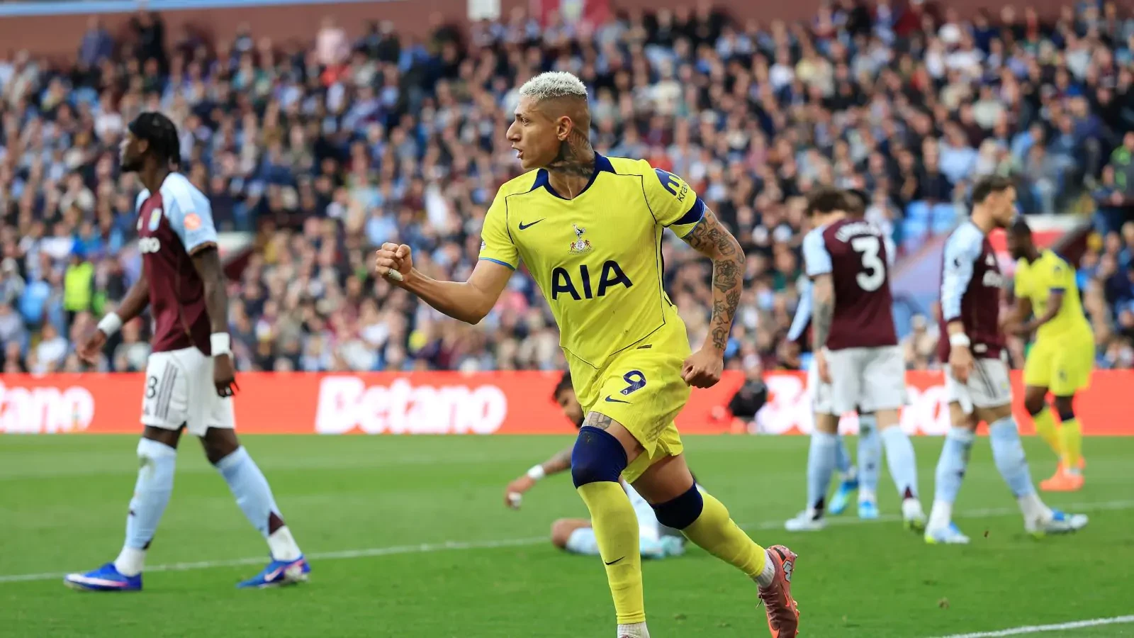 Tottenham move clear of the relegation zone with three points away to Aston  Villa | soccer