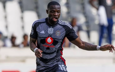 Orlando Pirates forward Tshegofatso Mabasa