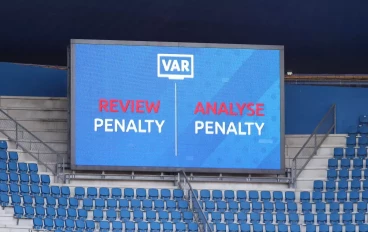 VAR review screen