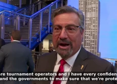 FIFA WORLD CUP.. 100 Days Countdown Is Celebrated At The Empire State Building But The Iran War Adds A Layer Of Complexity