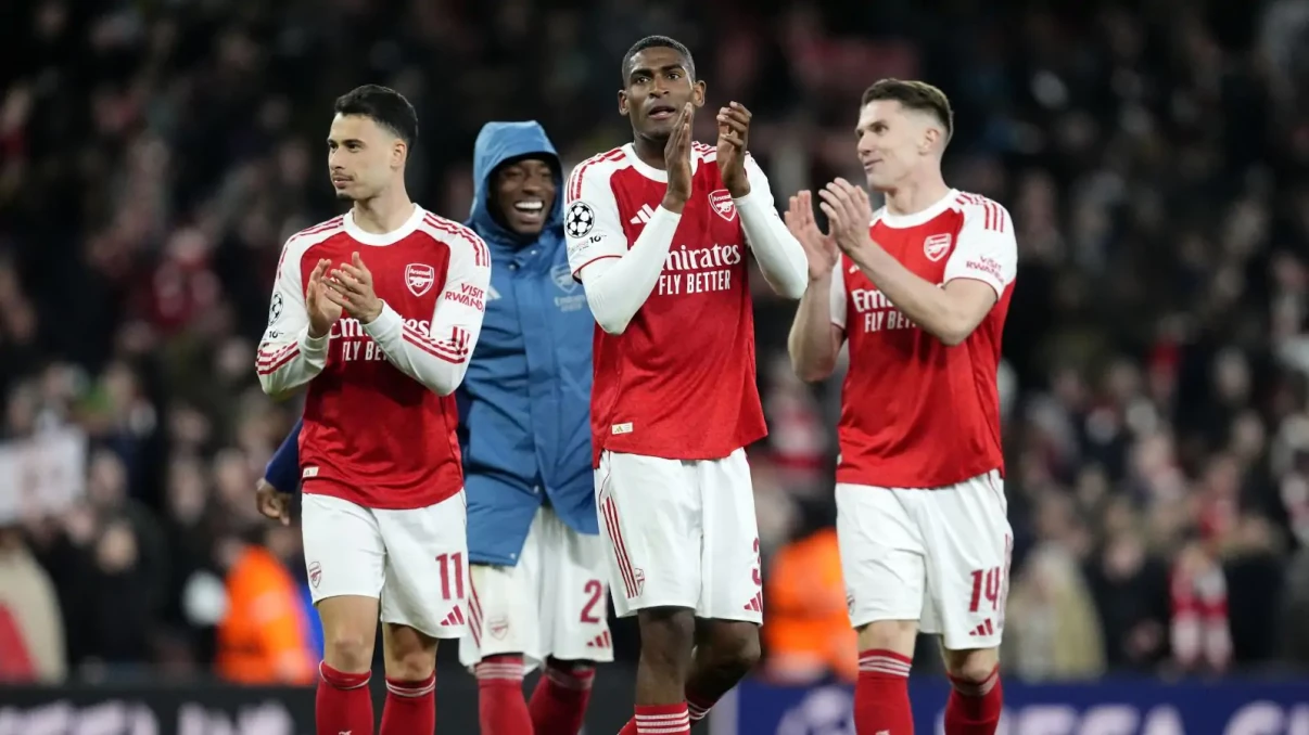 Arsenal squeak through to Champions League last four after tight Sporting tie Arsenal squeak through to Champions League last four after tight Sporting tie
