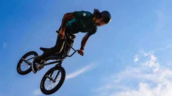 BMX rider Vincent Leygonie is aiming for the finals in Paris