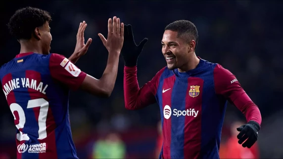 Vitor Roque's debut goal secures Barcelona's victory over Osasuna in La Liga