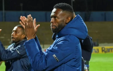 Vusumuzi Vilakazi, co coach of AmaZulu FC during Carling Knockout, Last 16 match between AmaZulu FC and Stellenbosch FC at King Zwelithini Stadium on October 18, 2024 in Durban, South Africa.