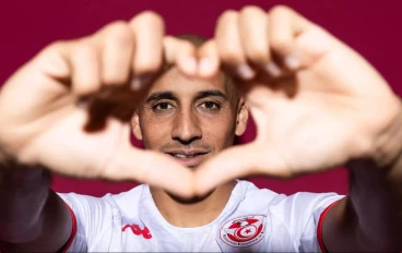 Tunisia player, Wabhi Khazri